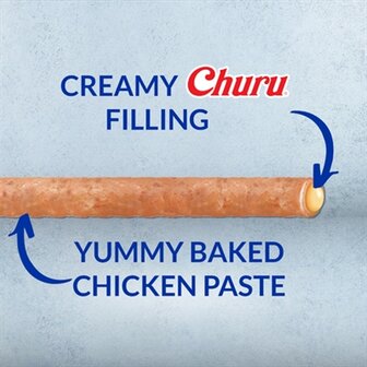 Inaba dog churu rolls chicken recipe wraps
