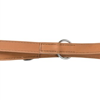 Trixie hondenriem rustic heartbeat verstelbaar vetleer bruin