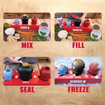 Kong fill / freeze tray silicone