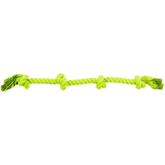 Trixie flostouw 4 knoop lime