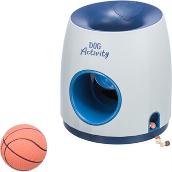 Trixie dog activity strategiespel ball&amp;treat wit / blauw