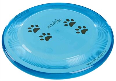 Trixie dog disc kunststof geschikt voor wedstrijden assorti
