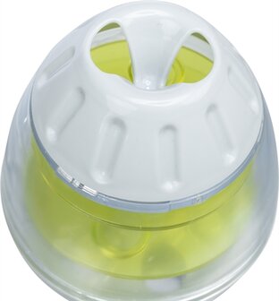 Trixie roly poly snack tuimel ei grijs / lime groen