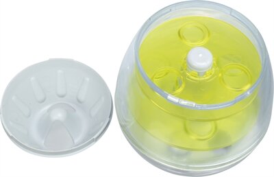 Trixie roly poly snack tuimel ei grijs / lime groen