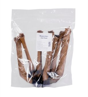 Petsnack reeenpoot met haar