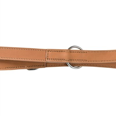 Trixie hondenriem rustic heartbeat verstelbaar vetleer bruin