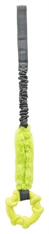 Trixie bungee tugger met ring assorti