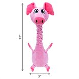 Kong shakers bobz varken met piep roze