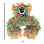 Kong frizzle frazzle met piep en kreukelgeluid verstevigd