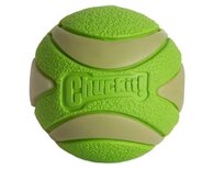 Chuckit max glow ultra squeekerbal groen