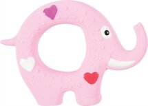 Zolux puppyspeelgoed latex olifant roze