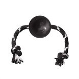 Kong extreme bal met touw zwart / wit