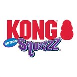 Kong squeezz action bal rood