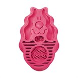 Kong zoomgroom rubber borstel roze