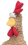 Trixie pluche haan met dierengeluid